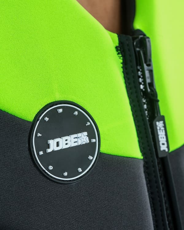 Vattensportväst JOBE Neoprene Vest Men 50N Lime Green Flytväststorlek: XX-Large+ (95 - 105 kg)
