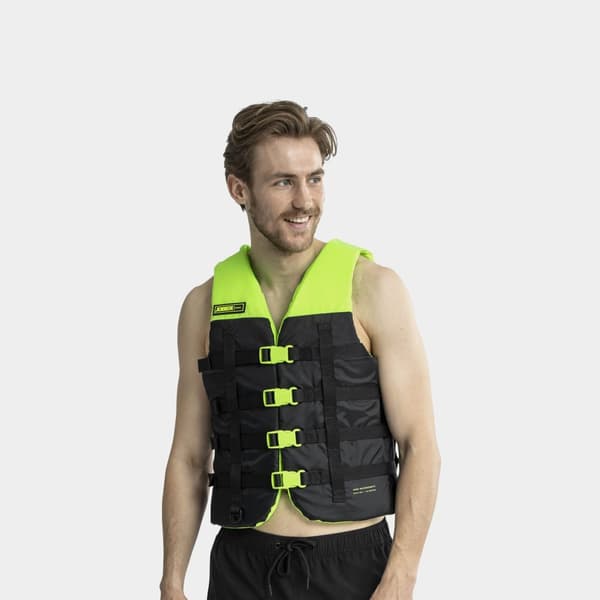 Vattensportväst JOBE Dual Vest 50N Light Lime Green Flytväststorlek: XXXX-Large/XXXXX-Large (105 - 115 kg)