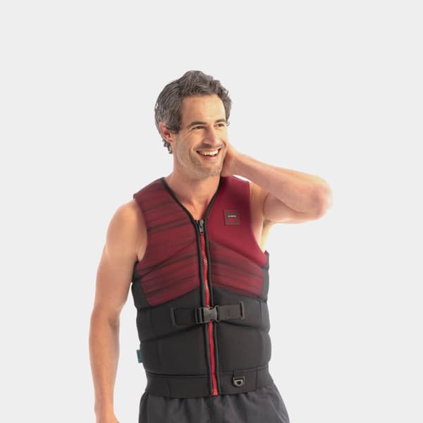 Vattensportväst JOBE Unify Vest Men 50N Red Flytväststorlek: Large (72 - 80 kg)