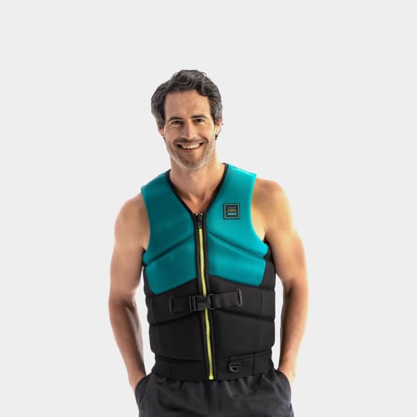 Vattensportväst JOBE Unify Vest Men 50N Vintage Teal Flytväststorlek: X-Small (&lt; 55 kg)