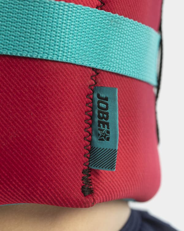 Seglarväst för barn JOBE Neoprene Vest Kids 50N Hot Pink Flytväststorlek: 164 (50 - 80 kg)