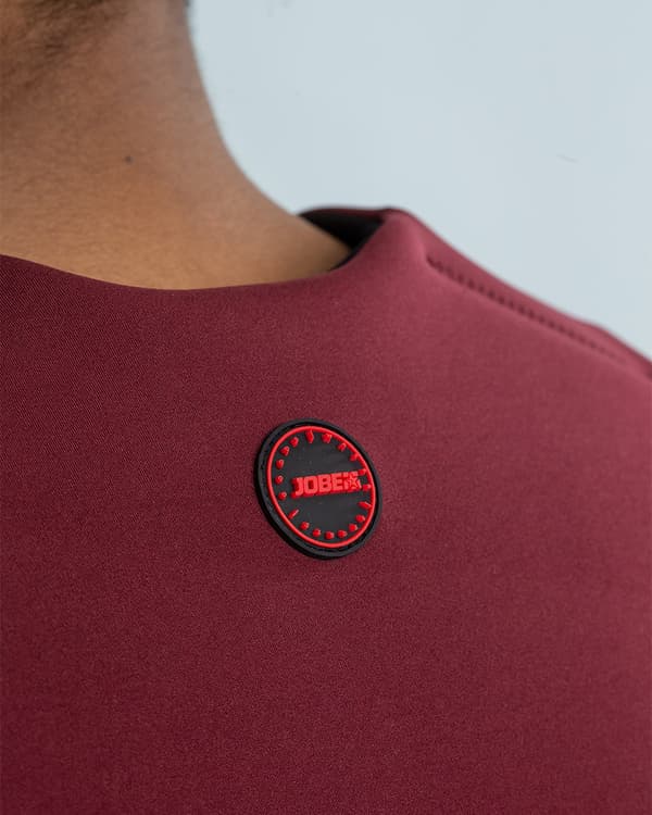 Vattensportväst JOBE Neoprene Vest Men 50N Burgundy Red Flytväststorlek: Small (54 - 62 kg)