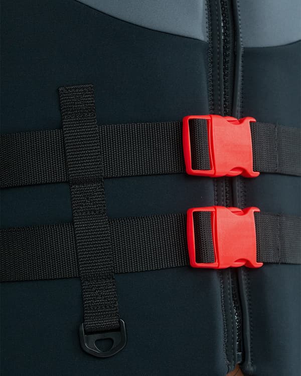Vattensportväst JOBE Neoprene Vest Men 50N Burgundy Red Flytväststorlek: X-Large+ (85 - 95 kg)