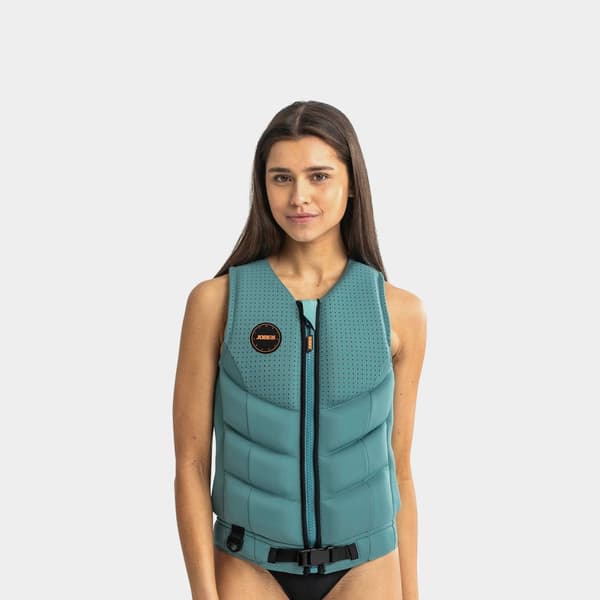 Vattensportväst JOBE Fragment Vest Women 50N Vintage Teal Flytväststorlek: Small (54 - 62 kg)