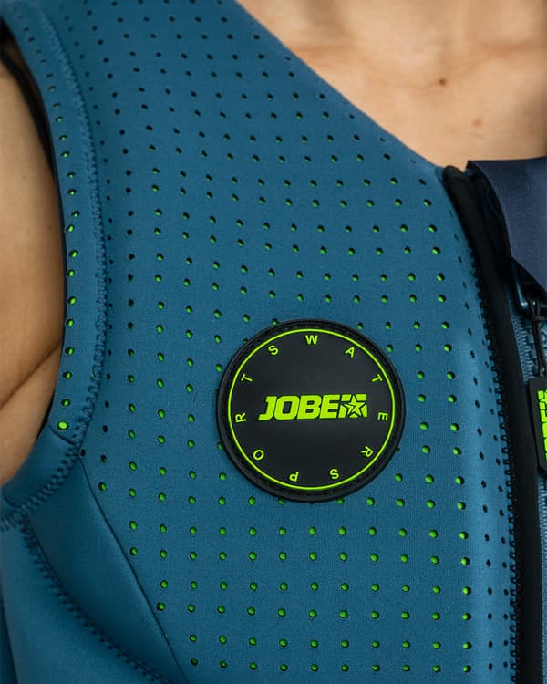 Vattensportväst JOBE Fragment Vest Women 50N Denim Blue Flytväststorlek: Large (72 - 80 kg)