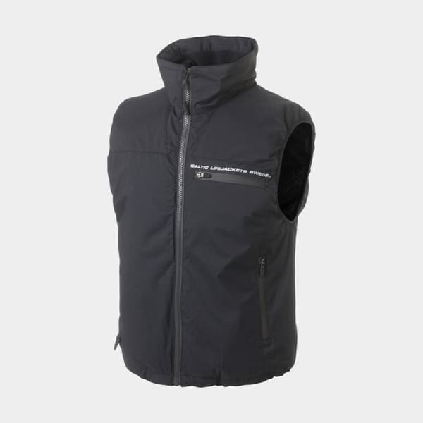 Flytväst-väst Baltic Sandhamn 50N, svart Flytväststorlek: Small (60 - 70 kg)