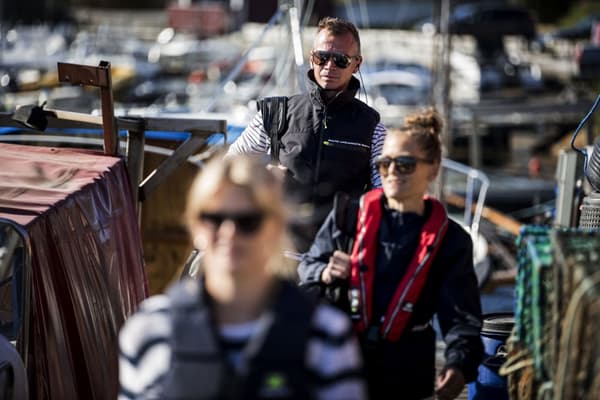Flytväst-väst Baltic Sandhamn 50N, svart Flytväststorlek: Medium (70 - 80 kg)