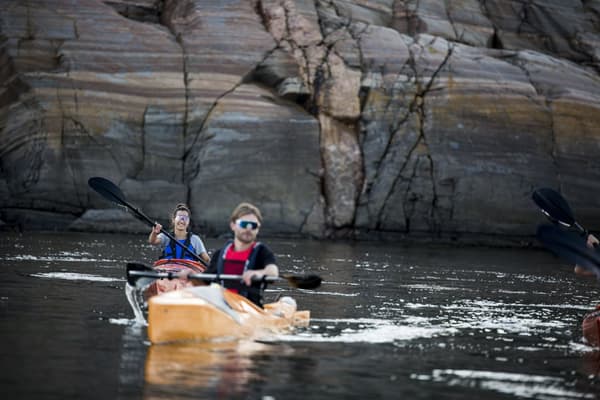 Paddelväst Baltic Canoe 50N, röd Flytväststorlek: 40 - 130 kg