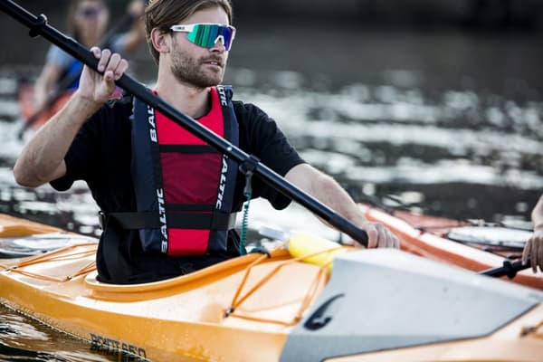 Paddelväst Baltic Canoe 50N, röd Flytväststorlek: 40 - 130 kg