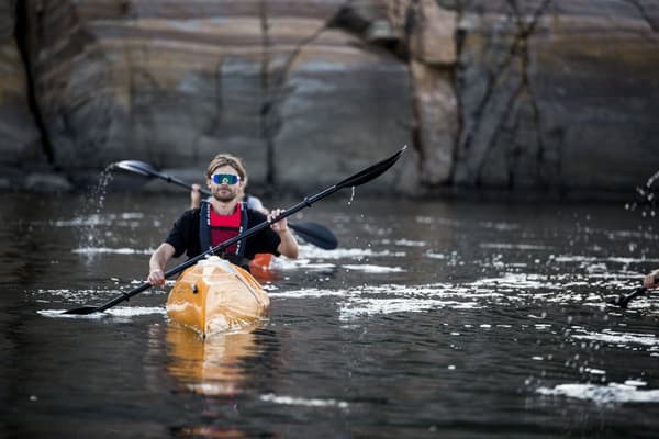 Paddelväst Baltic Canoe 50N, röd Flytväststorlek: 40 - 130 kg