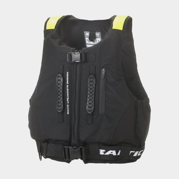 Vattensportväst Baltic Stinger 50N, svart Flytväststorlek: Medium (50 - 70 kg)