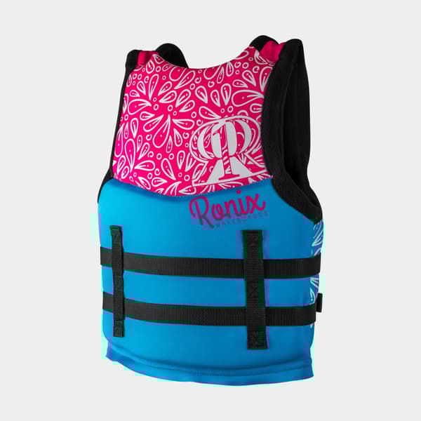 Vattensportväst för barn Ronix Vision Youth CGA 50N, grön Flytväststorlek: 25 - 40 kg