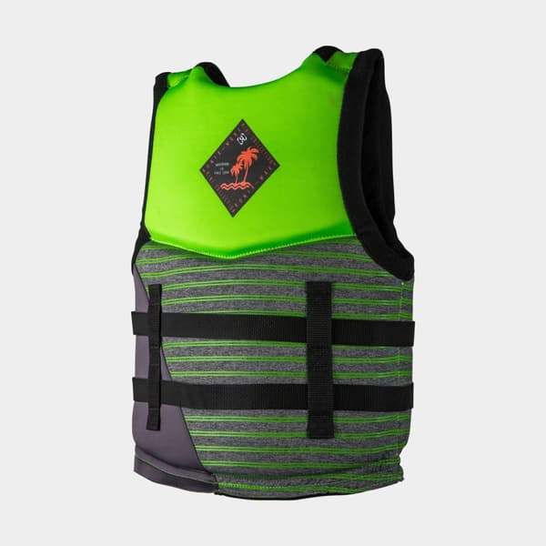 Vattensportväst för barn Ronix August Youth CGA 50N, blå/rosa Flytväststorlek: 25 - 40 kg