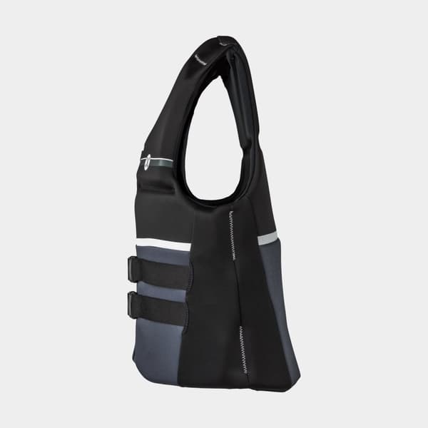 Vattensportväst Ronix Covert CGA 50N, svart Flytväststorlek: XX-Large (100 - 120 kg)
