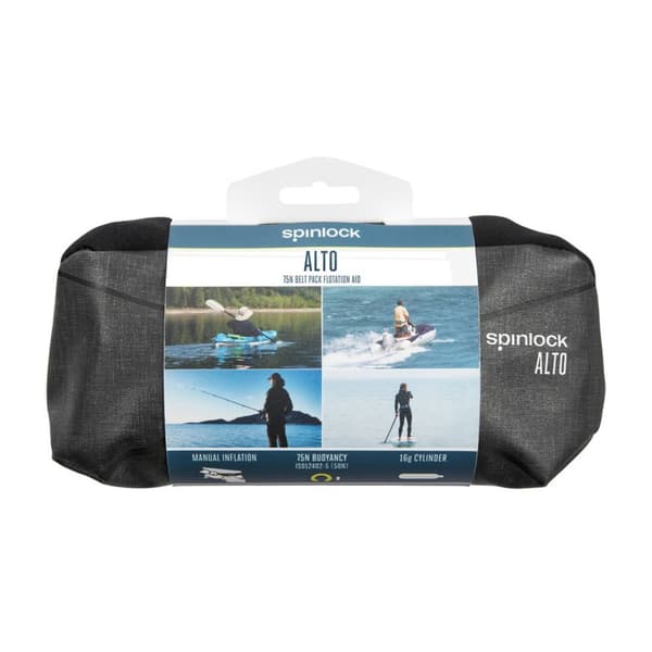 Spinlock Bältespåse Alto 75n Svart