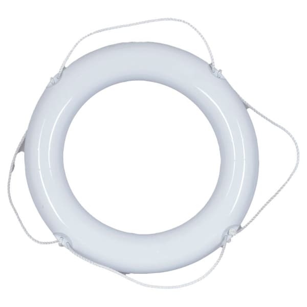 Talamex Redningsbøje Uden Strip Pvc 60 Cm Hvid