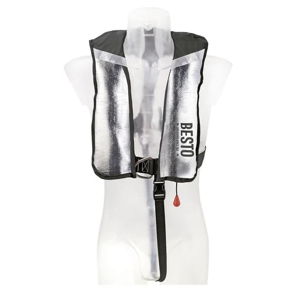 Besto Redningsvest 180n Fire Retardant Automatic Hvid