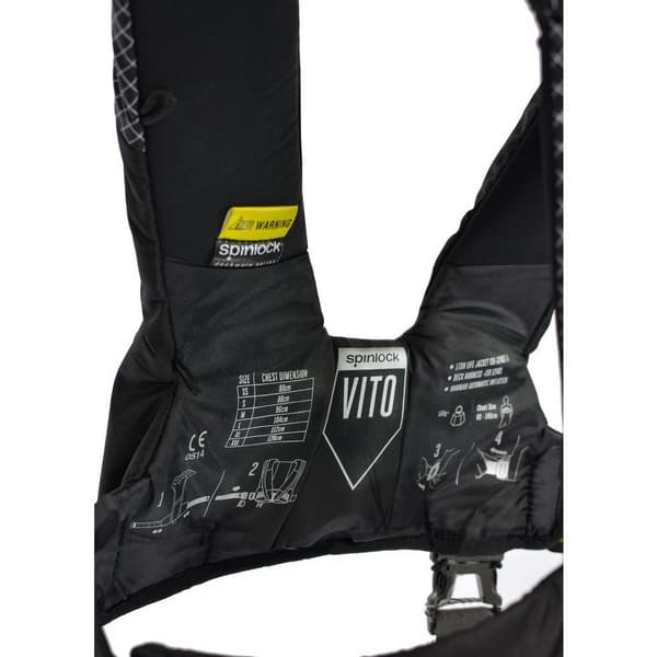 Spinlock Flytväst Vito 170n Svart