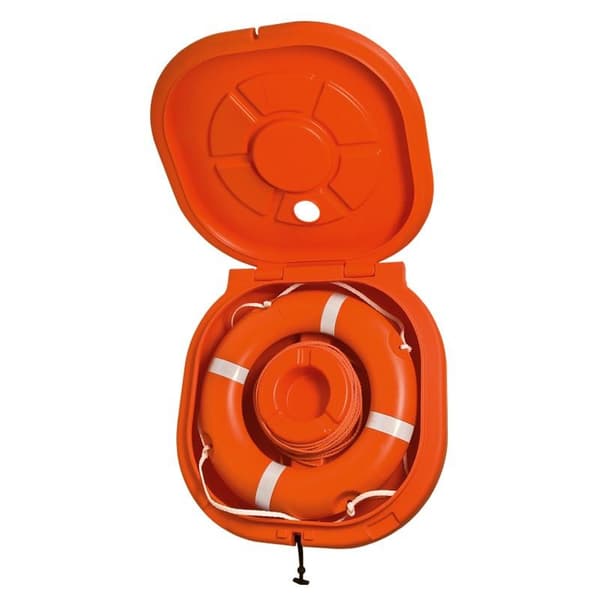 Nuova Rade Pelastusrengas Laatikko Oranssi 60/75 cm