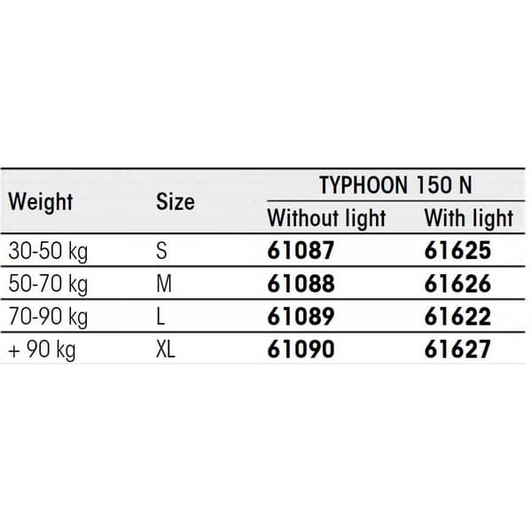 Plastimo Flytväst Storm 3 150n Orange >90 kg