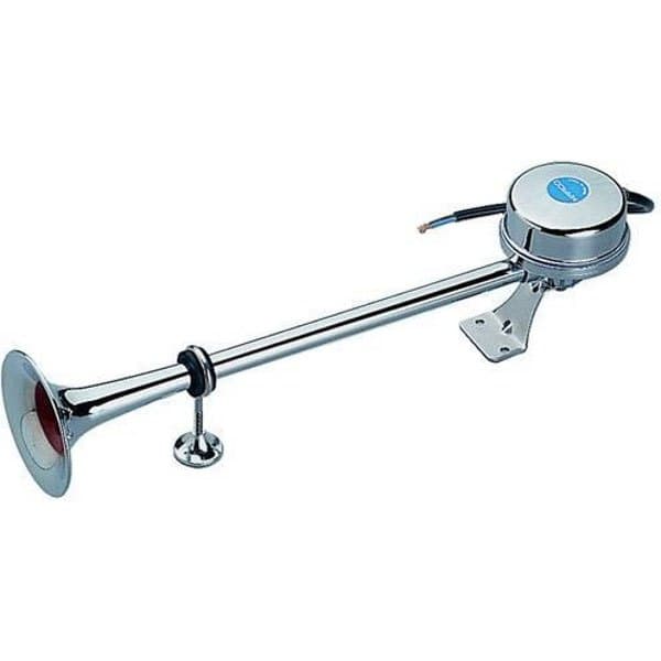 Marco Enkelt Trumpethorn 12v 400 Mm Silver