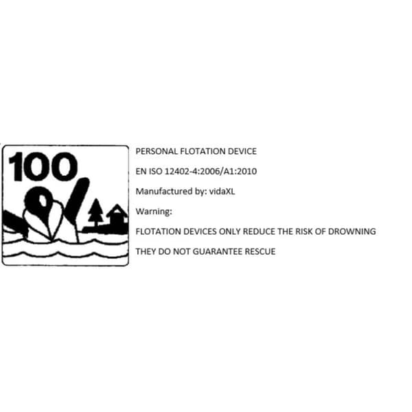 Räddningsväst 100 N 40-60 kg