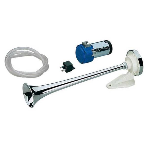 Marco Kromattu Muovinen Torvi Ma1c 12v Hopeinen 390 mm