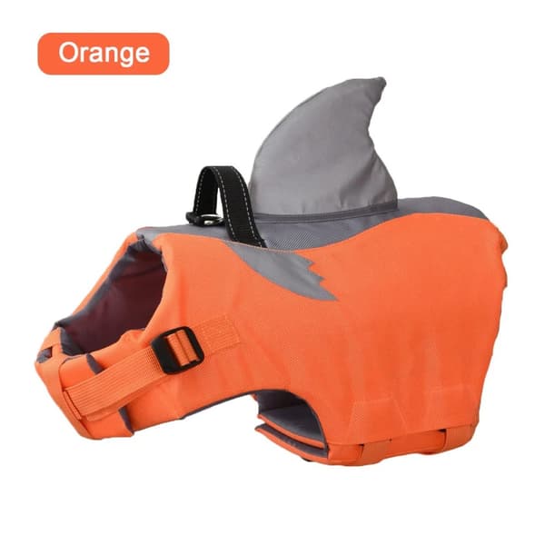 Koira Pelastusliivi, Korkea Kelluvuus, Säädettävä Istuvuus, Turvakahva,XXL, Oranssi