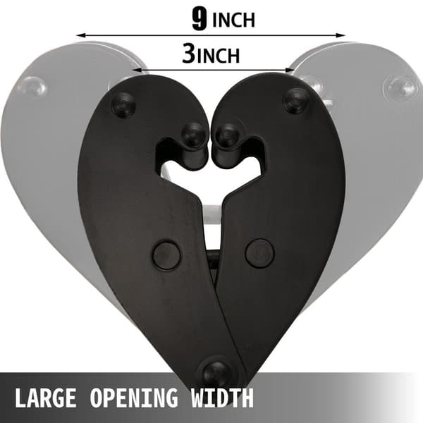 2 ton kapacitet kraftig balkklämma, 75–220 mm justerbar öppningsbredd, slitstarkt material, lättanvänd, pålitligt och stabilt