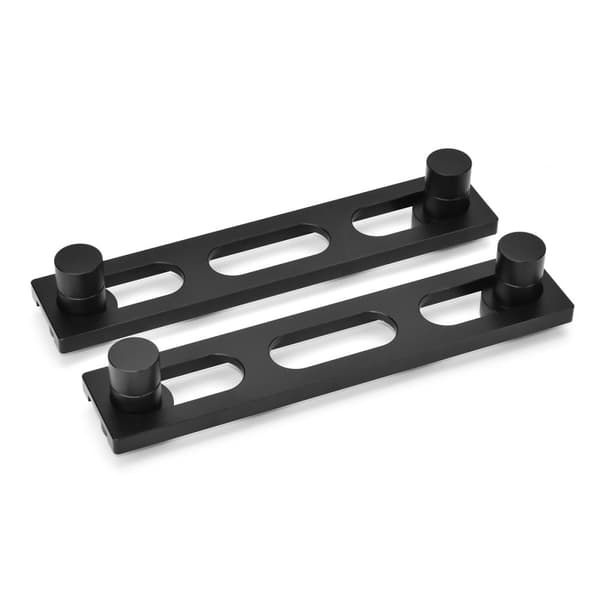 Fonson Woodworking Høvlestop med 10 stk. Hundehulsbænk Hundeklemme Desktop Tapper Arbejdsbænk Bordtilbehør - 20 mm