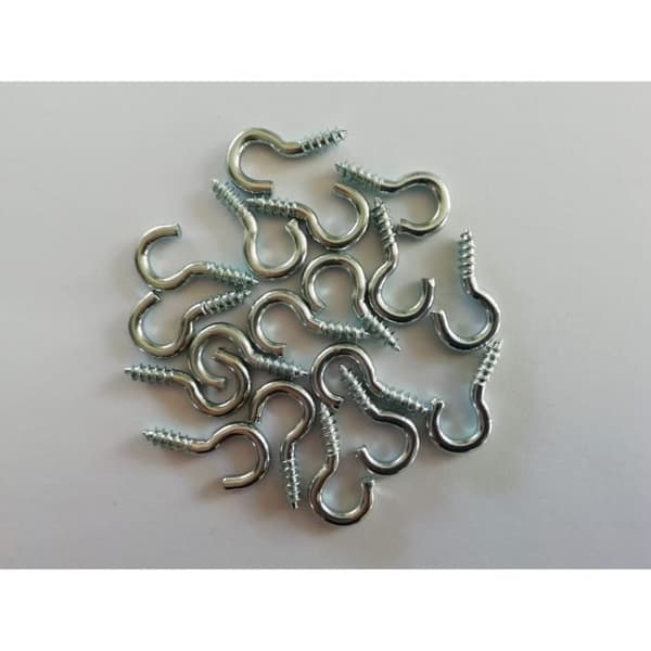 Virknål i förzinkat stål - 2.5x10mm - 18-pack