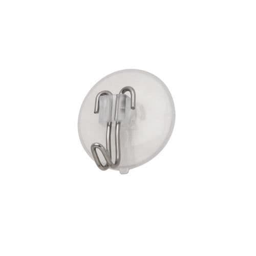 Oryx självhäftande krok med sugkopp 38 mm (blister 4 enheter#2013265923;