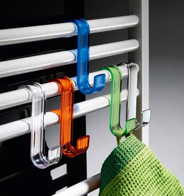 Krok - kam - hängande ring - Gedy eyebolt - 2025P800900 - TRANSPARENT ACID GREEN RADIATOR HOOK - G