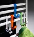 Miniatyrbild 2 av 3: Krok - kam - hängande ring - Gedy eyebolt - 2025P800900 - TRANSPARENT ACID GREEN RADIATOR HOOK - G