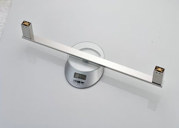 Beelee - BA8003SC - Handdukshållare badrum, Krom Finish, 62mm, SUS 304 Rostfritt Stål