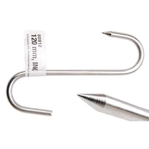 Köttkrok - KRAFTMANN - 80912 - Rostfritt stål - 120 mm