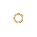 Miniatyrbild 2 av 2: Domoletti-ring, med krokar, ek, 28 mm, 10 st.