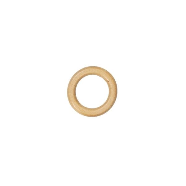 Domoletti-ring, med krokar, ek, 28 mm, 10 st.