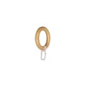 Miniatyrbild 1 av 2: Domoletti-ring, med krokar, ek, 28 mm, 10 st.
