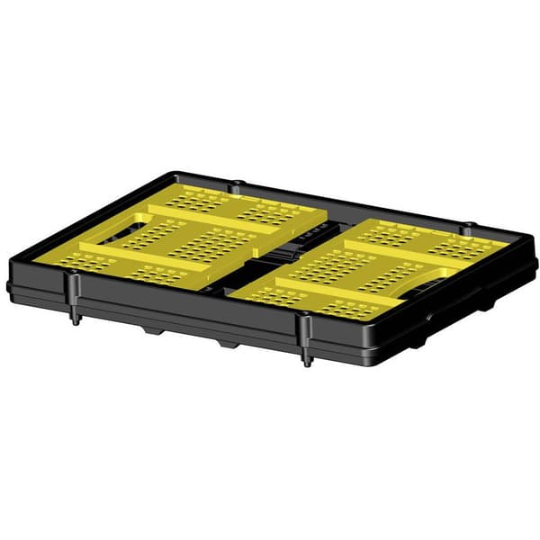 STANLEY SXWTD-FT505 Låda med lock (L x B x H) 568 x 410 x 272 mm Svart, Gul 1 st