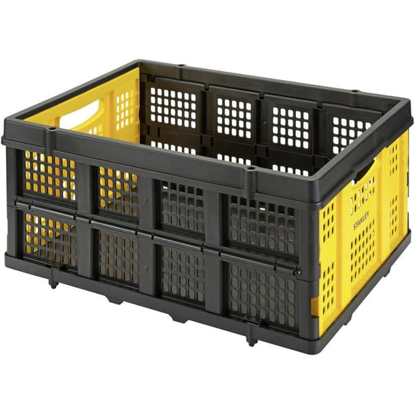 STANLEY SXWTD-FT505 Låda med lock (L x B x H) 568 x 410 x 272 mm Svart, Gul 1 st