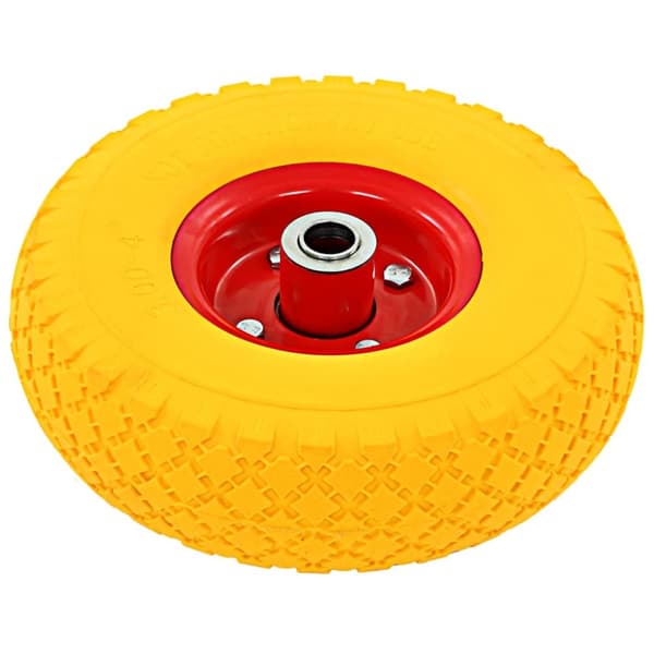 vidaXL Sekketrallehjul 4 stk gummi 3,00-4 (245x82)