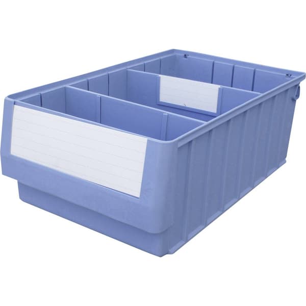 VISO TR 4214 Genomskinlig lagerlåda (B x H x D) 234 x 140 x 400 mm Blå 1 st
