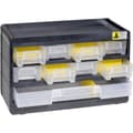 Miniatyrbild 1 av 3: Allit 458080 Lagermagasin VarioPlus Basic 15 (B x H x D) 300 x 190 x 135 mm Svart, Gul 1 st