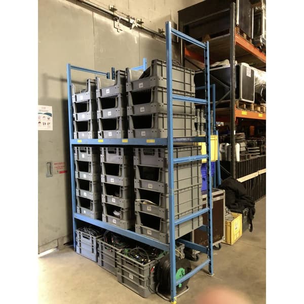 VISO SPK 4623 AV Genomskinlig lagerlåda (B x H x D) 400 x 230 x 600 mm Grå 1 st