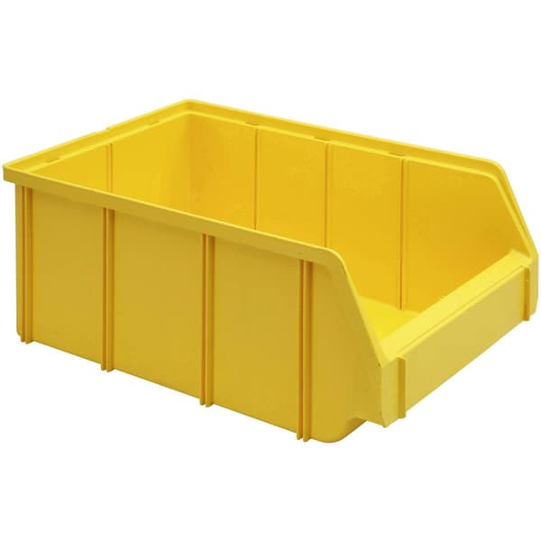 SWG 9614275 Genomskinlig lagerlåda (L x B x H) 335 x 209 x 152 mm Gul 1 st
