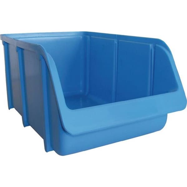 Hünersdorff 674300 Genomskinlig lagerlåda 4 (B x H x D) 207 x 155 x 332 mm Blå 1 st