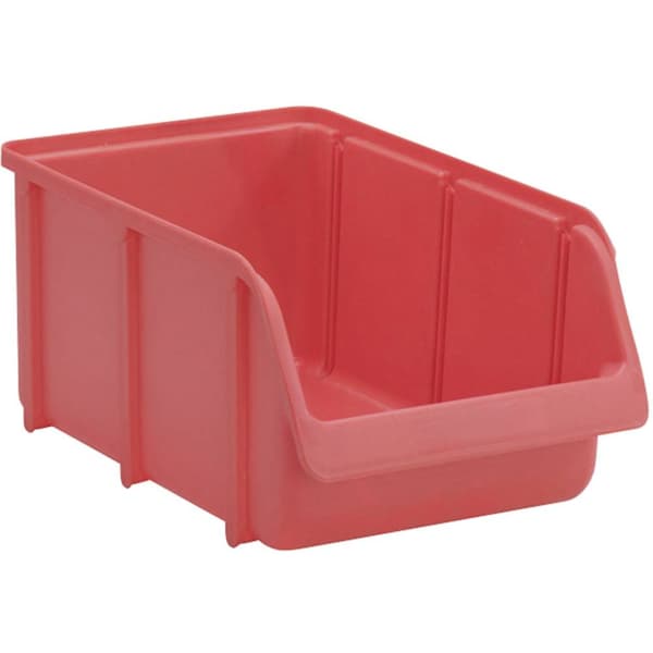 Hünersdorff 674100 Genomskinlig lagerlåda 4 (B x H x D) 207 x 155 x 332 mm Röd 1 st