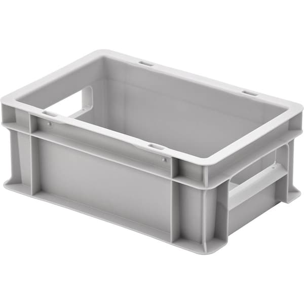 Alutec 75140 Plastlåda sluten (B x H x D) 300 x 120 x 200 mm Grå 1 st