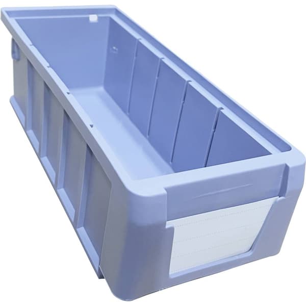 VISO TR 3109 Genomskinlig lagerlåda (B x H x D) 117 x 90 x 300 mm Blå 1 st